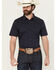 Image #1 - Cody James Men's Idaho Geo Print Short Sleeve Button-Down Stretch Western Shirt, Navy, hi-res