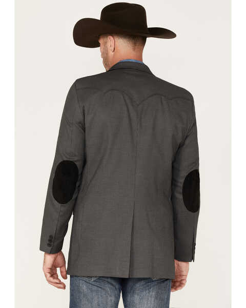 Image #4 - Circle S Men's Plano Sportcoat , Black, hi-res