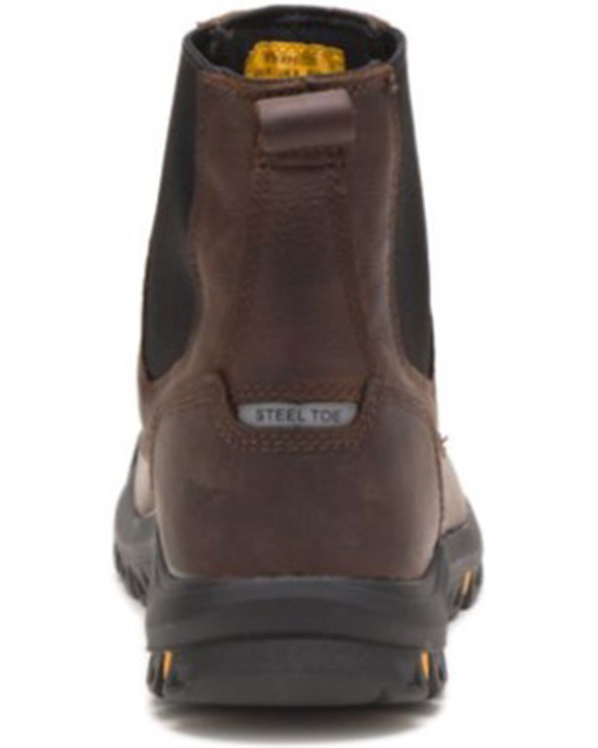 Image #4 - Caterpillar Men's Wheelbase Work Boots - Steel Toe, Russett, hi-res