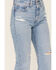 Image #2 - Levi's Women's 501® Original Lane Change Light Wash High Rise Straight Denim Jeans , Light Wash, hi-res