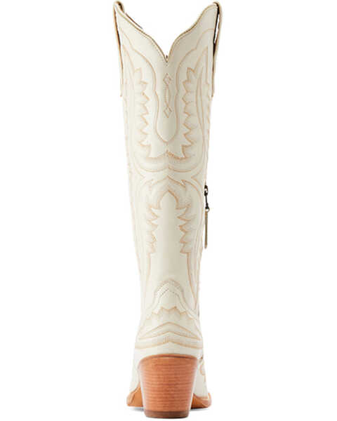 Image #3 - Ariat Women's Casanova Tall Western Boots - Snip Toe , White, hi-res