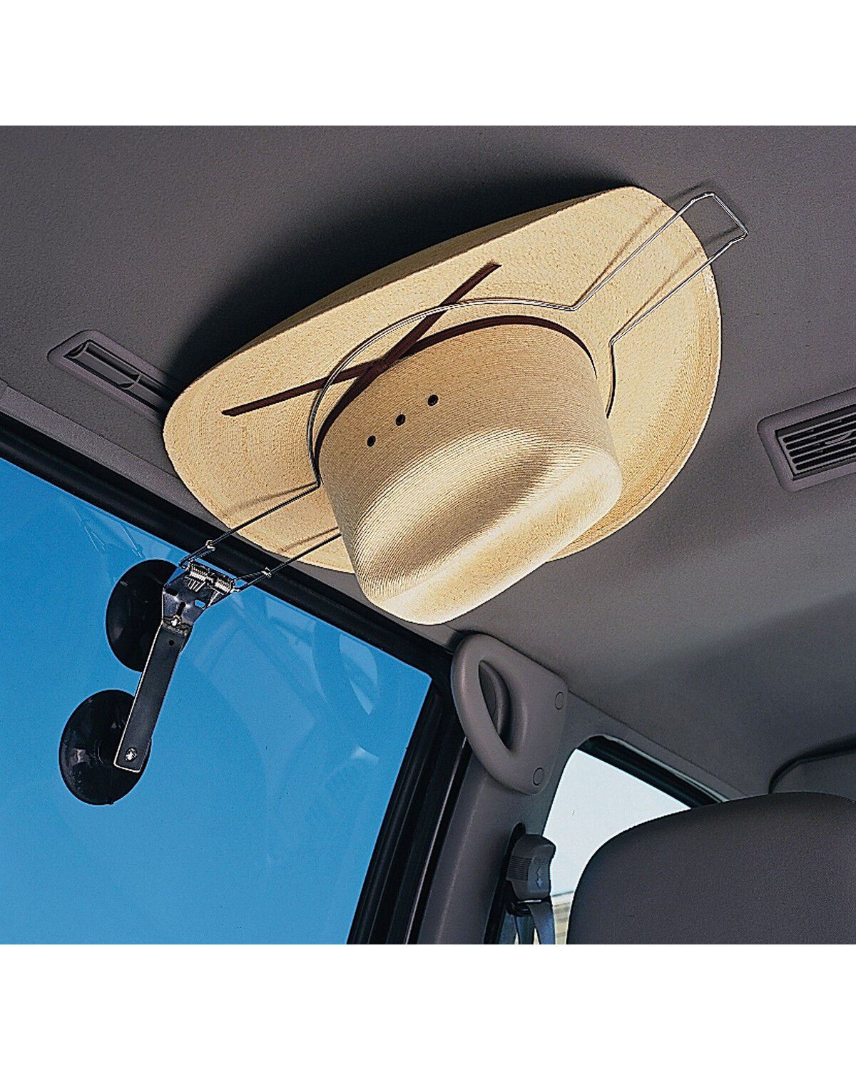 Image #2 - M & F Western Quick Stick Hat Rack, Silver, hi-res
