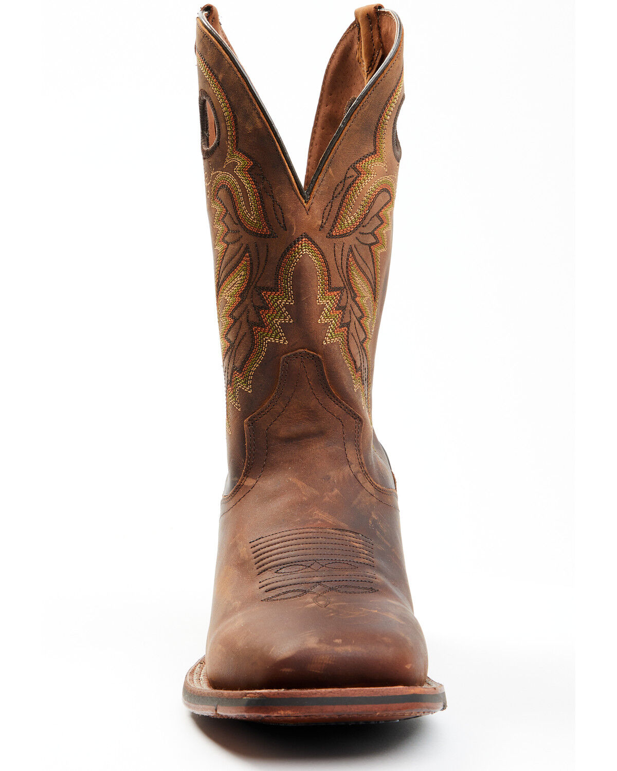 Image #4 - Dan Post Men's Leon Crazy Horse Performance Western Boot - Broad Square Toe , , hi-res