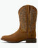 Image #2 - Ariat Men's Sport Stockman Performance Western Boots - Round Toe, Brown, hi-res