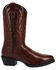 Image #2 - Laredo Men's Barton Western Boots - Round Toe, Tan, hi-res
