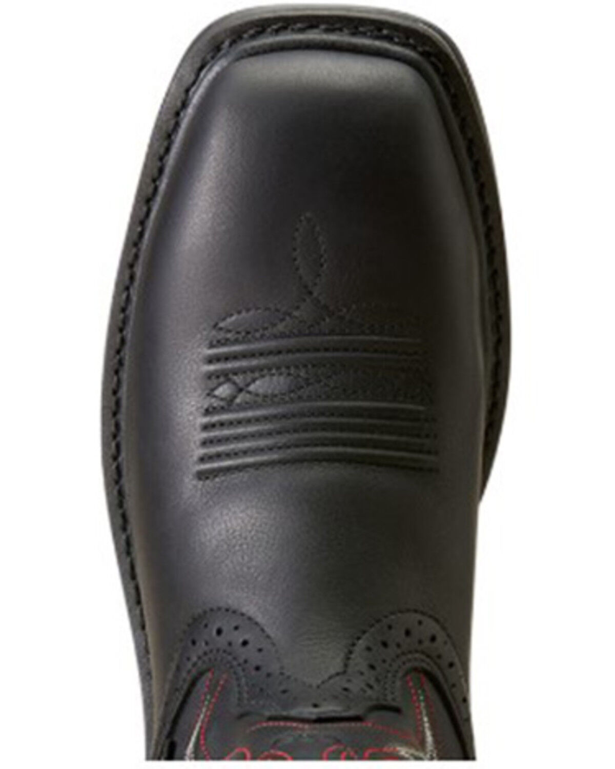 Image #4 - Ariat Men's Sierra Shock Shield Work Boots - Steel Toe, Black, hi-res