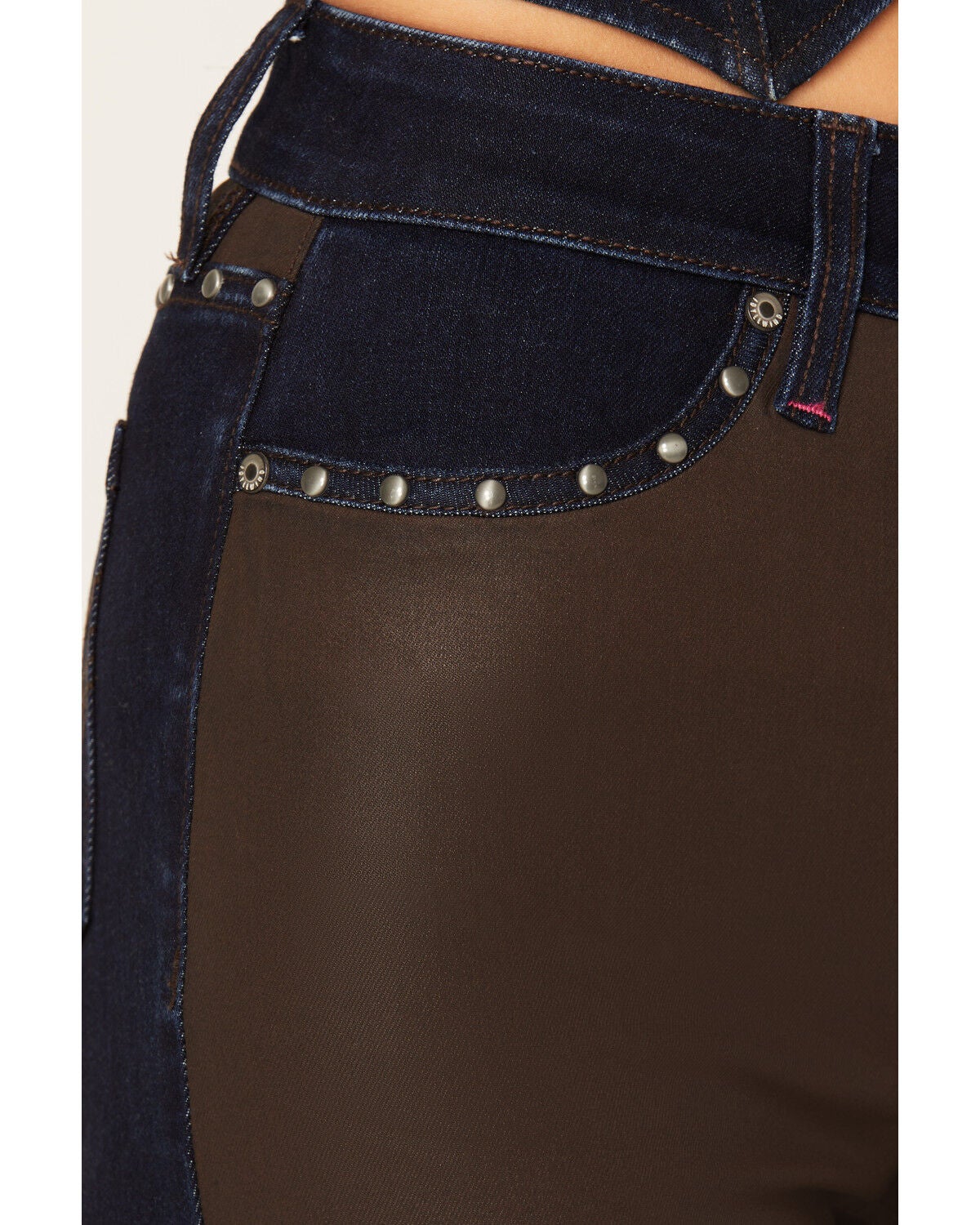 Image #2 - Idyllwind Women's Duluth Coated Yoke Dark Wash Legend High Rise Bootcut Stretch Denim Jeans, Dark Wash, hi-res