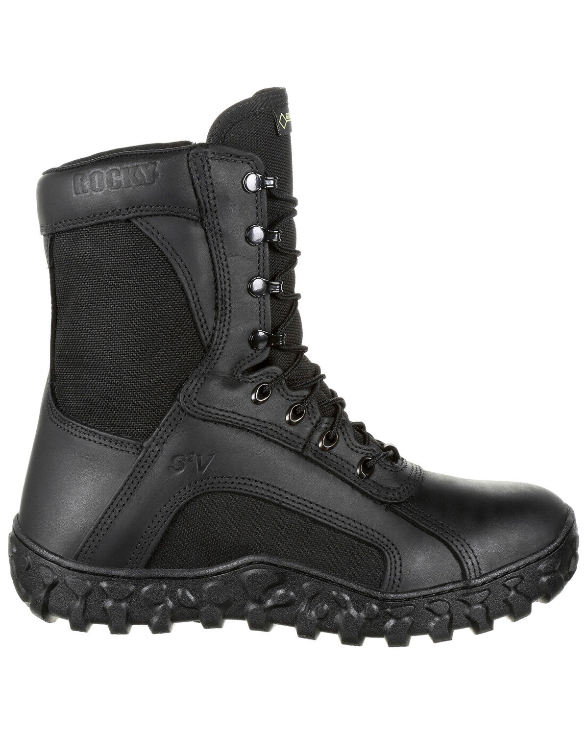 Image #2 - Rocky Men's S2V Insulated Waterproof Military Boots - Soft Toe, Black, hi-res