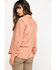 Dovetail Workwear Women's Solid Givens Long Sleeve Work Shirt, Coral, hi-res
