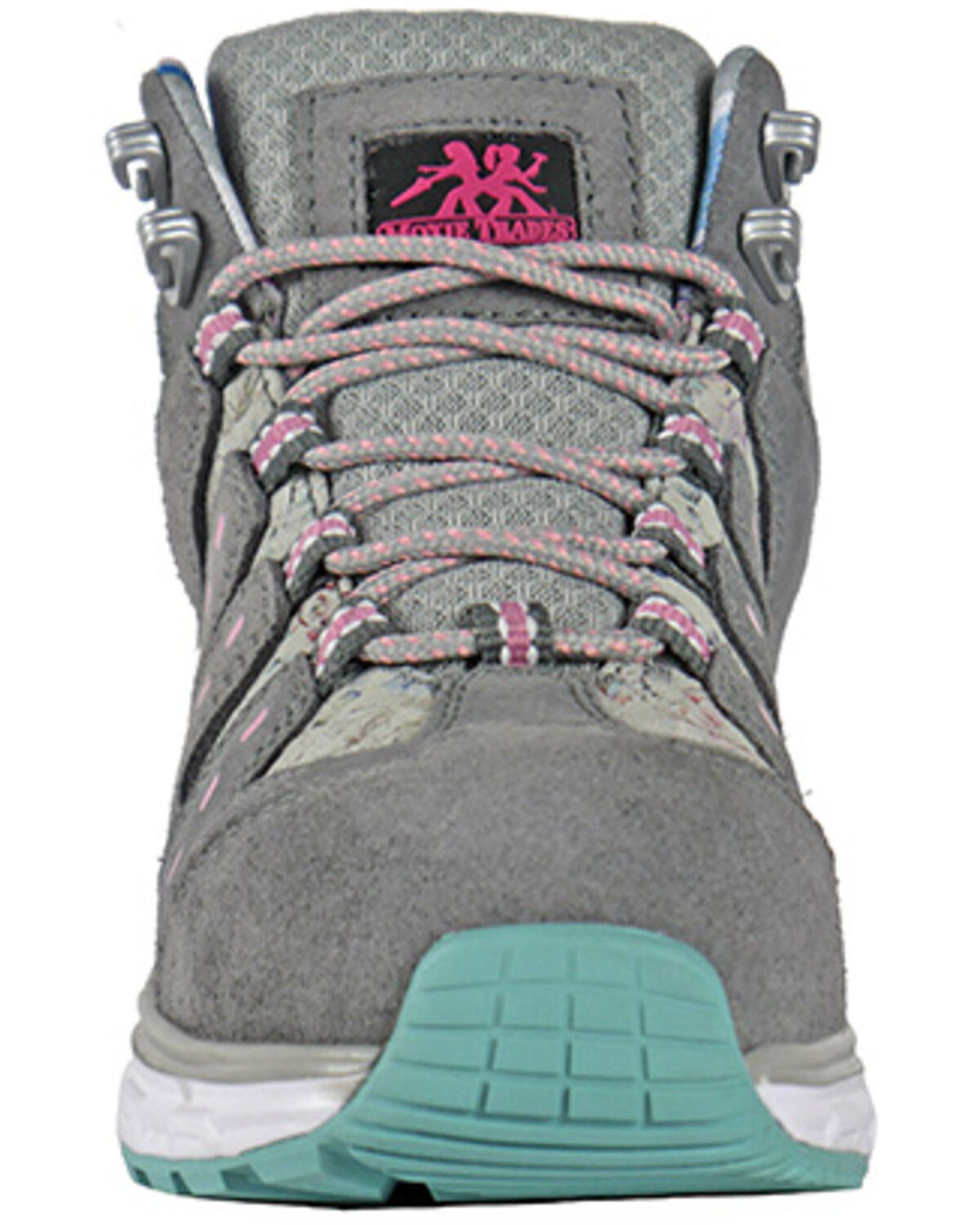 Image #4 - Hoss Women's Trisha Work Boots - Composite Toe, Grey, hi-res