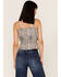 Image #4 - Cleo + Wolf Women's Southwestern Print Relaxed Strappy Tank Top, Blue, hi-res