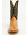 Image #5 - Cody James Men's Exotic Ostrich Western Boots - Broad Square Toe, Brandy Brown, hi-res