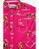 Image #2 - Cowgirl Hardware Toddler Girls' Cowgirl Long Sleeve Snap Western Shirt, Pink, hi-res