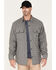 Image #1 - Hawx Men's Sherpa Lined Shirt Jacket, Charcoal, hi-res