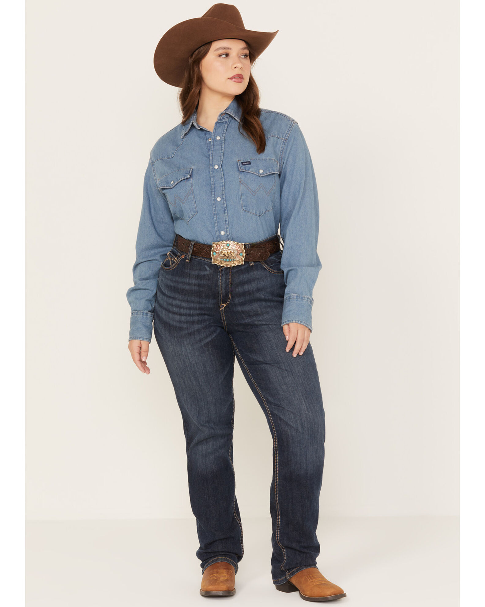 Ariat women's straight deals leg jeans