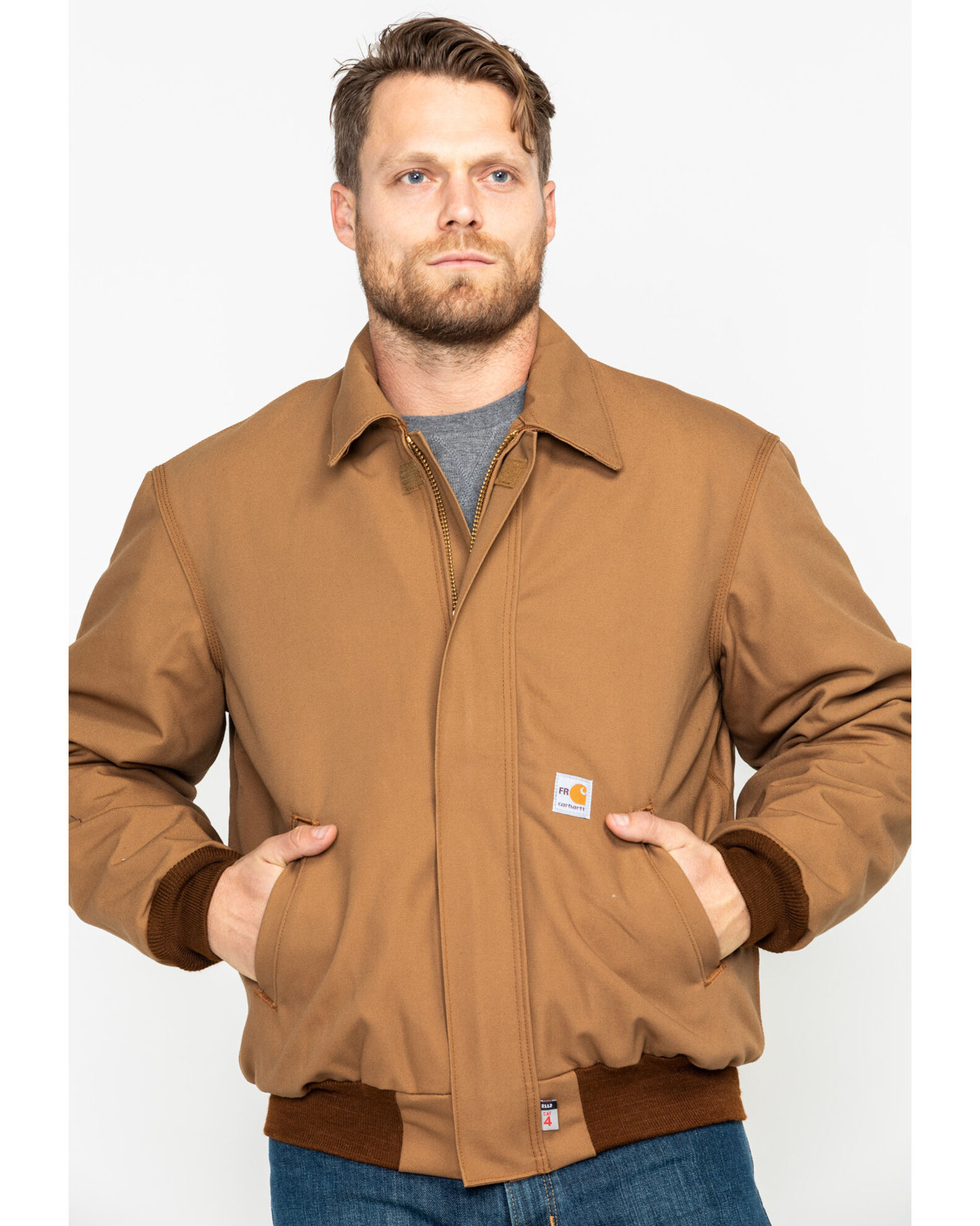 Carhartt Men s FR Duck Bomber Jacket Country Outfitter