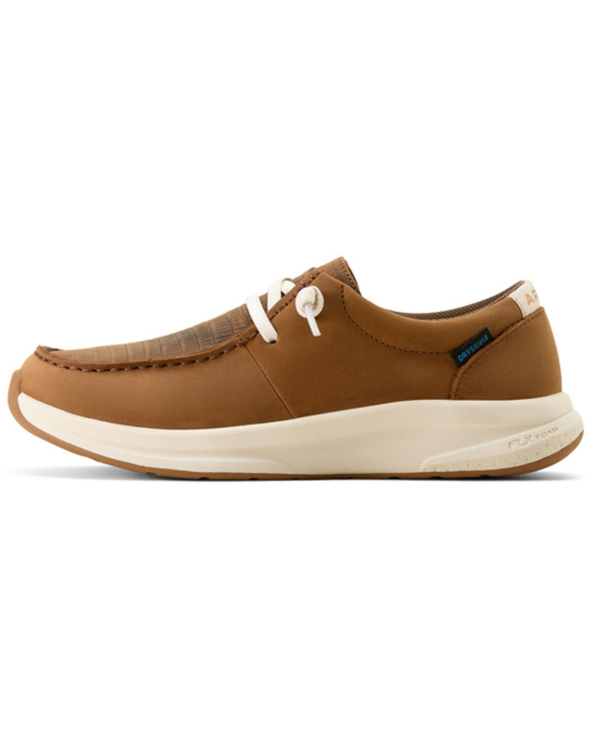 Image #2 - Ariat Women's Buckeye Waterproof Casual Shoes - Moc Toe, Coffee, hi-res