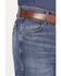 Image #2 - Wrangler Retro Men's WRT20 Jay Medium Wash Relaxed Bootcut Stretch Denim Jeans, Medium Wash, hi-res