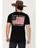 Image #1 - Kick Brass Men's We Are Not Descended From Fearful Men Short Sleeve Graphic T-Shirt, Black, hi-res