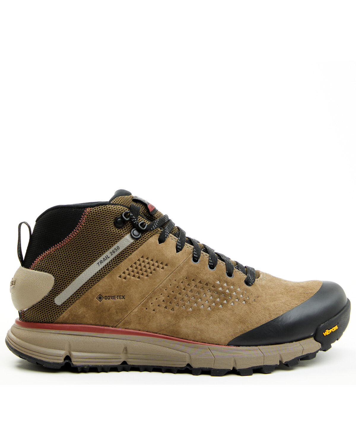 Image #2 - Danner Men's 4" Trail 2650 Mid Dusty GTX Hiking Shoes - Soft Toe, Olive, hi-res