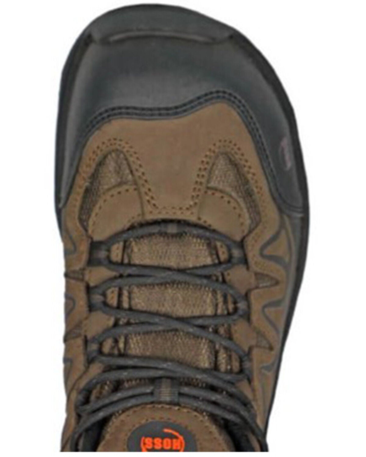 Image #6 - Hoss Men's Eric High Lace-Up Work Boots - Aluminum Toe, Brown, hi-res