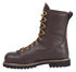 Georgia Boot Men's Waterproof 8" Low Heel Logger Work Boots - Round Toe, Chocolate, hi-res