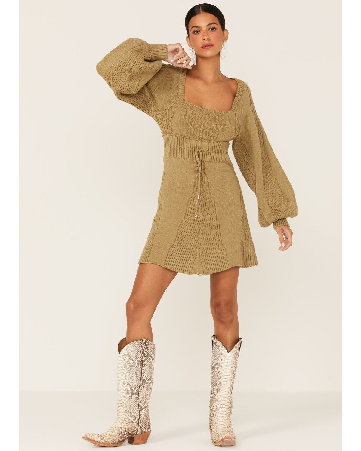 Emmaline Mini Sweater Dress ...