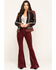 Double D Ranch Women's Oxblood By The Rio Grande Jacket, Red, hi-res