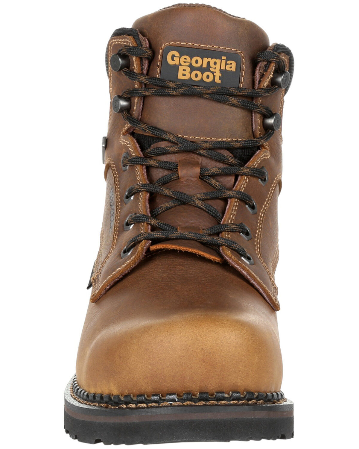 Image #5 - Georgia Boot Men's Giant Revamp Met Guard Waterproof Work Boots - Steel Toe, Brown, hi-res