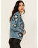 Image #2 - Double D Ranch Women's Floral Leather Jacket, , hi-res