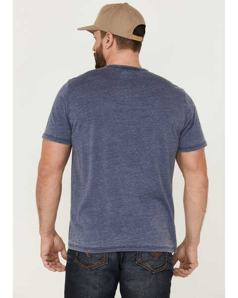 Image #4 - Flag & Anthem Men's Scenic Mountain Burnout Graphic T-Shirt , Navy, hi-res