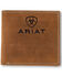 Image #1 - Ariat Men's Bifold Wallet, Brown, hi-res