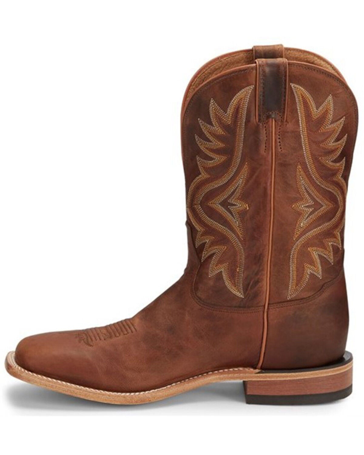 Tony Lama Tan Worn Goat Leather 