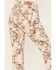 Image #4 - Shyanne Women's High Rise Southwestern Print Stretch Flare Jeans, Grey, hi-res