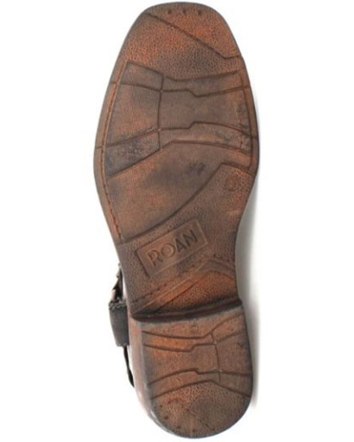 Image #4 - Roan by Bed Stu Men's Native II Western Casual Boots - Square Toe, Black, hi-res