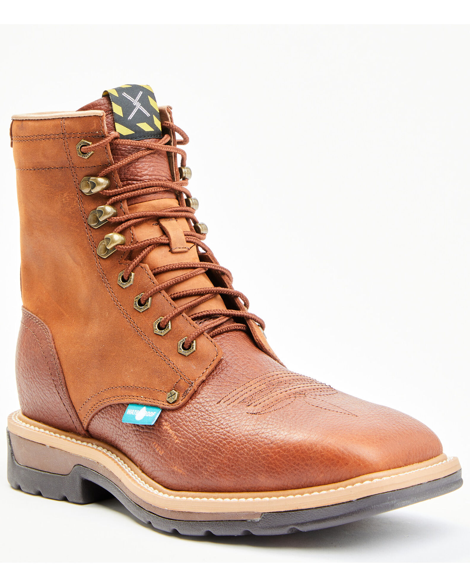 Twisted x Men s Steel Toe Waterproof Lacer Work Boots