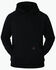 Image #1 - Forge Workwear Men's FR Solid Work Hooded Sweatshirt, Black, hi-res