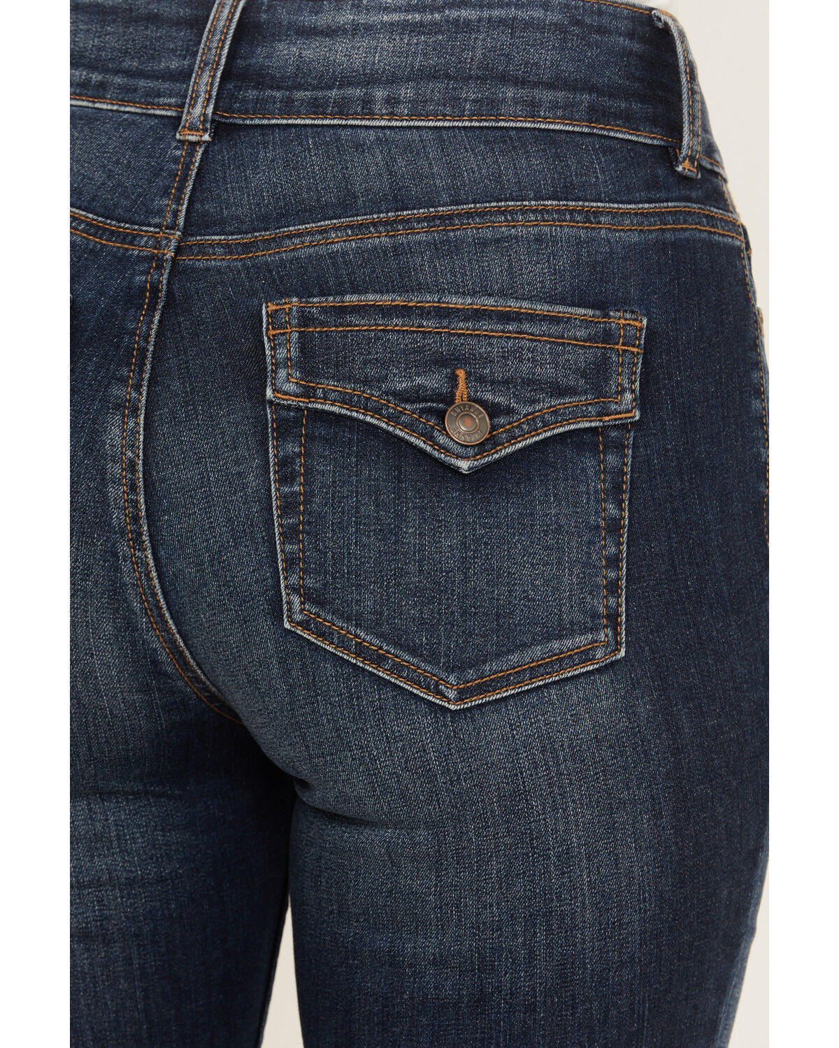 Image #4 - Shyanne Women's Celeste High Rise Bootcut Stretch Denim Jeans, Dark Wash, hi-res