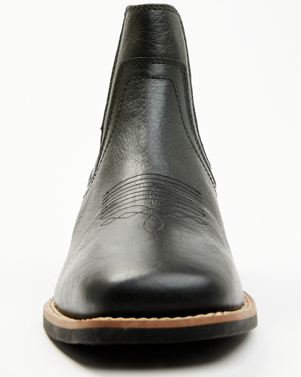 Image #4 - Cody James Men's Ace Chelsea Boots - Broad Square Toe, Black, hi-res