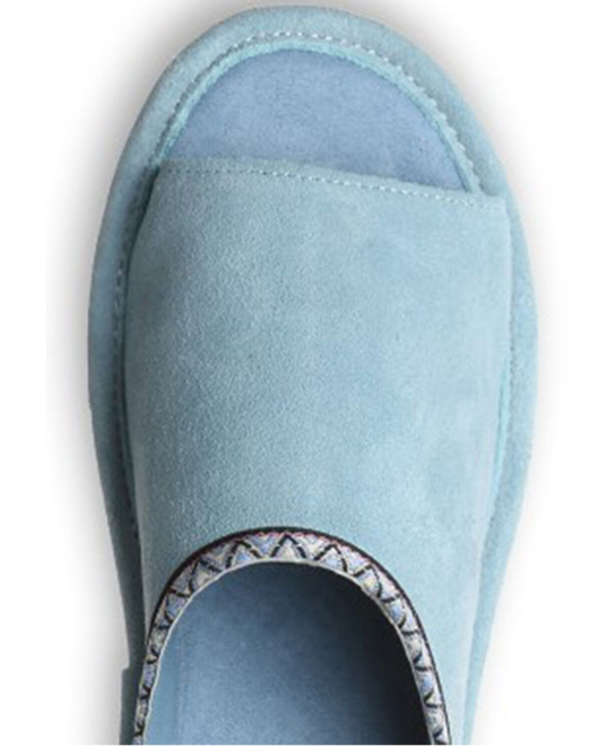 Image #6 - Bearpaw Women's Navigate Platform Sandals, Blue, hi-res