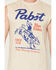Image #3 - PBR Men's Logo Graphic Muscle T-Shirt, Natural, hi-res