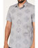 Image #3 - Pendleton Men's Shoreline Print Short Sleeve Western Shirt , Blue, hi-res