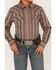 Image #3 - Cody James Boys' Moonshiner Stripe Long Sleeve Snap Shirt, Black, hi-res