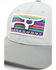 RopeSmart Men's Grey Serape Steerhead Logo Patch Mesh-Back Ball Cap , Grey, hi-res