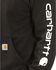 Image #2 - Carhartt Men's Loose Fit Midweight Logo Sleeve Graphic Hooded Sweatshirt - Big & Tall, Black, hi-res