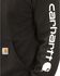 Carhartt Men's Loose Fit Midweight Logo Sleeve Graphic Hooded Sweatshirt - Big & Tall, Black, hi-res