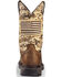 Ariat Men's Workhog Patriot Western Boots - Steel Toe , Brown, hi-res