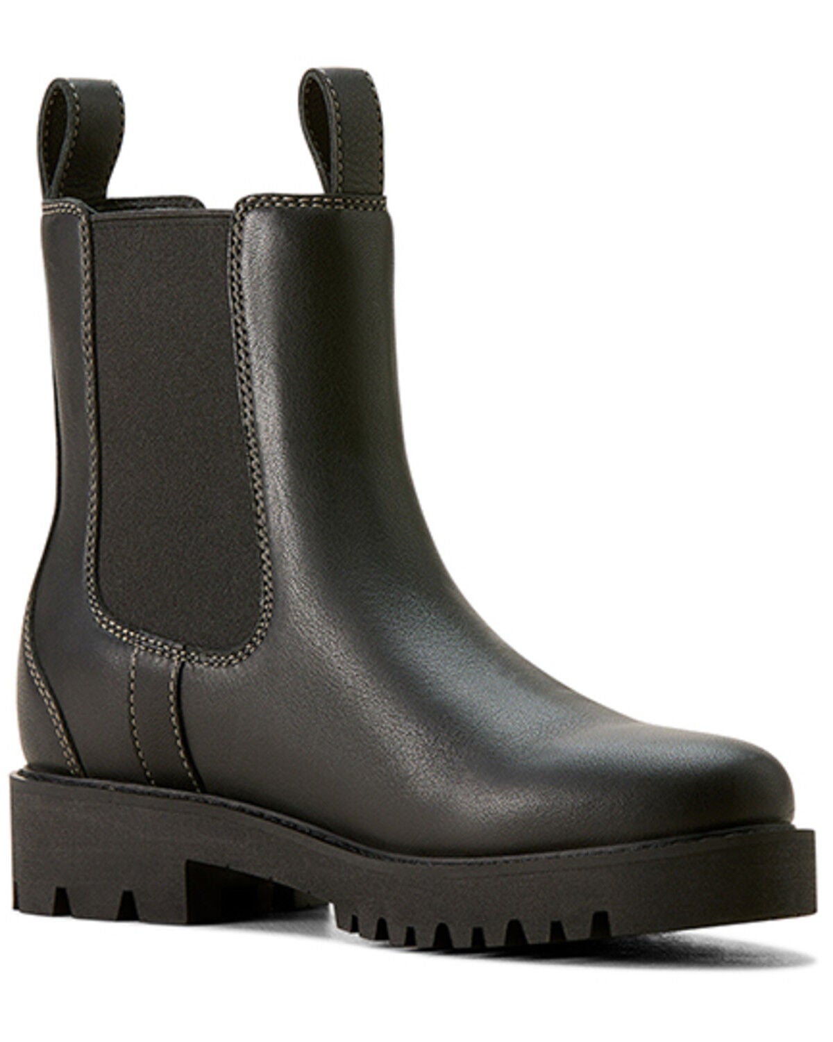 Ariat Women's Wexford Lug Waterproof Mid Boots - Round Toe, Black, hi-res