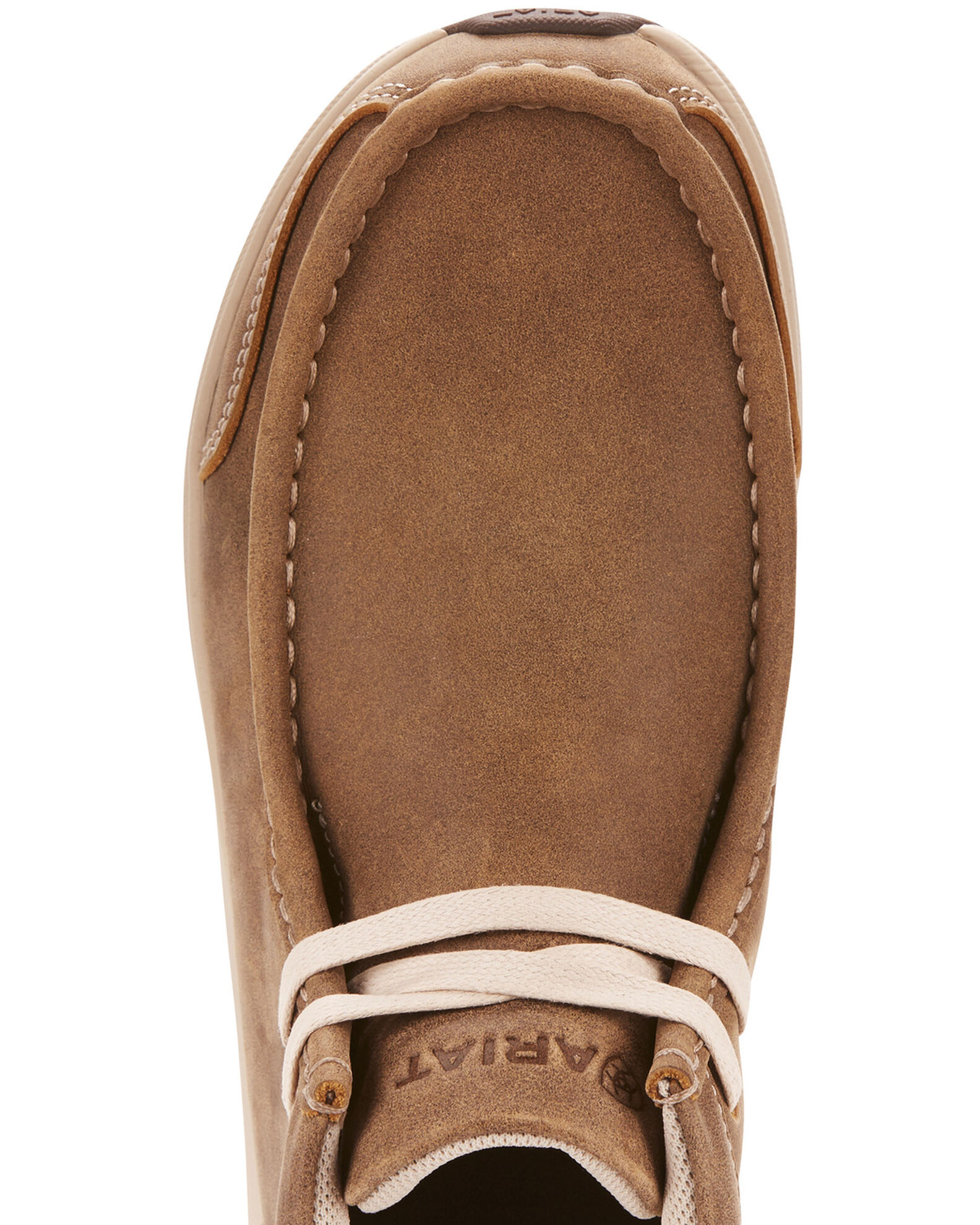 Image #4 - Ariat Women's Spitfire Brown Bomber Boots - Moc Toe, Brown, hi-res