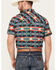 Image #4 - Rock & Roll Denim Southwestern Striped Short Sleeve Snap Performance Western Shirt, Multi, hi-res